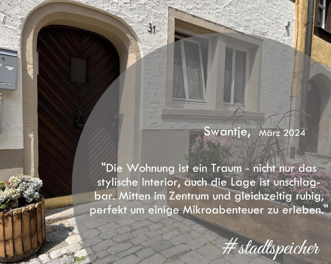 #Stadtspeicher - Gruener Stern Das Apartment Mitten In Der Altstadt Rothenburg ob der Tauber Exteriér fotografie